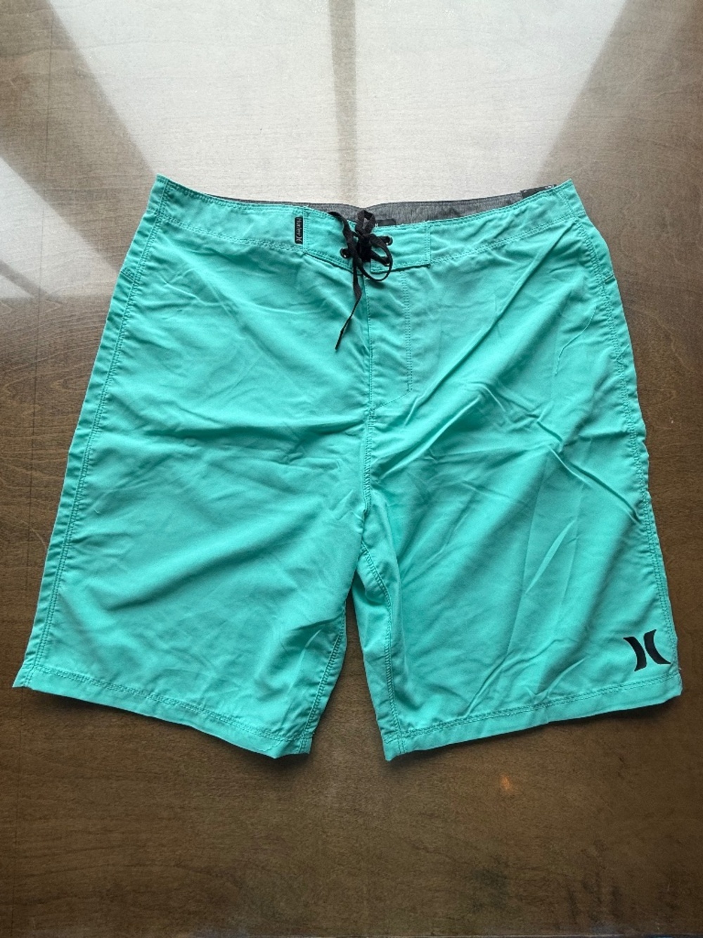 Hurley Men’s 21" Boardshorts Aqua Mint Swim Surf Shorts NWT Size 33